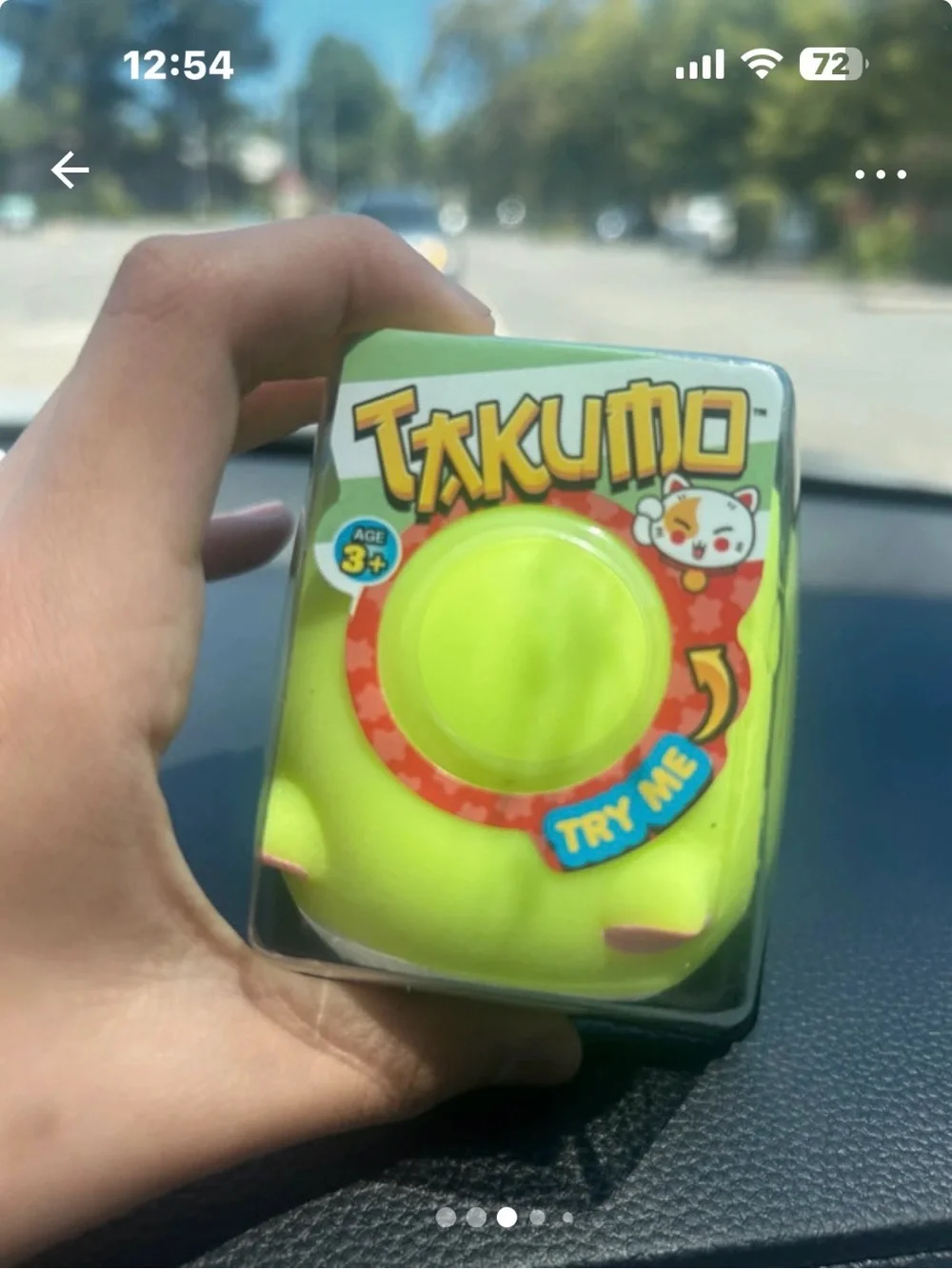 Lime Green 🌸 Cute Kawaii Kitty Takkumo Squishy